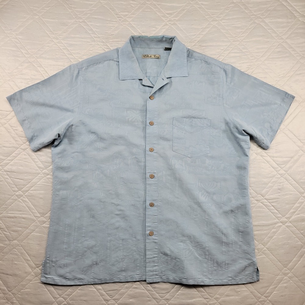 Batik Bay sky blue Hawaiian shirt size XL